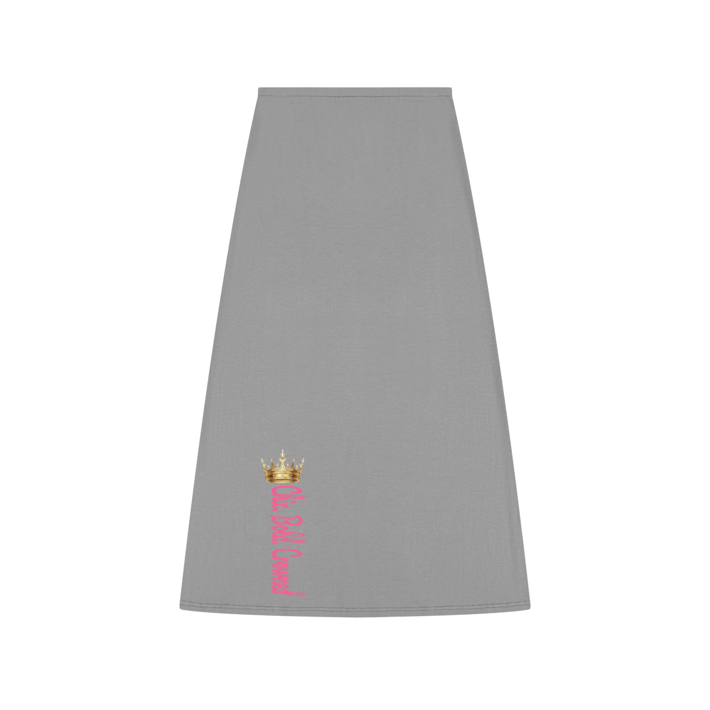 Women's Solid Color Knit Maxi Skirt