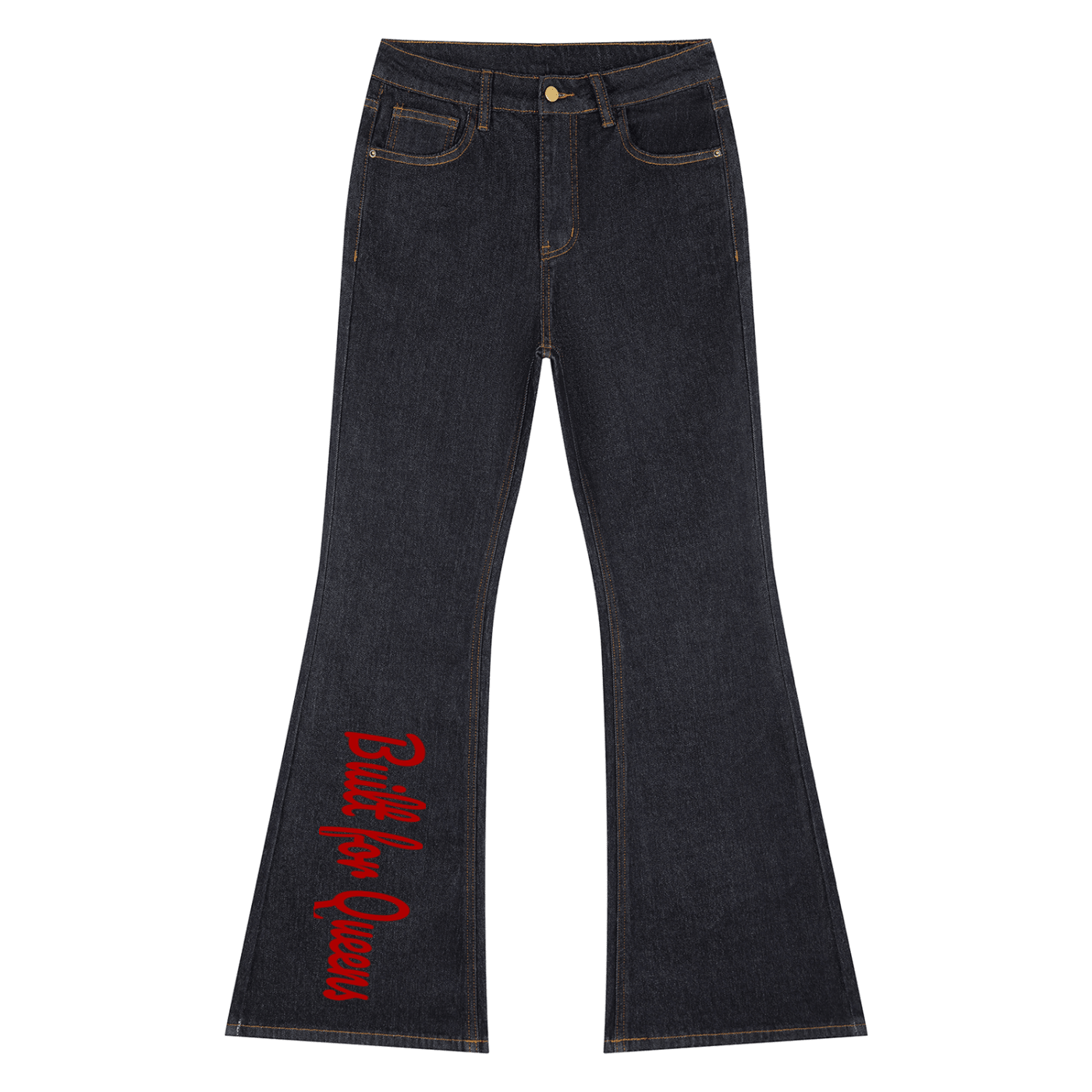 Women's High - Rise Flared Jeans - Queen’s Boutique